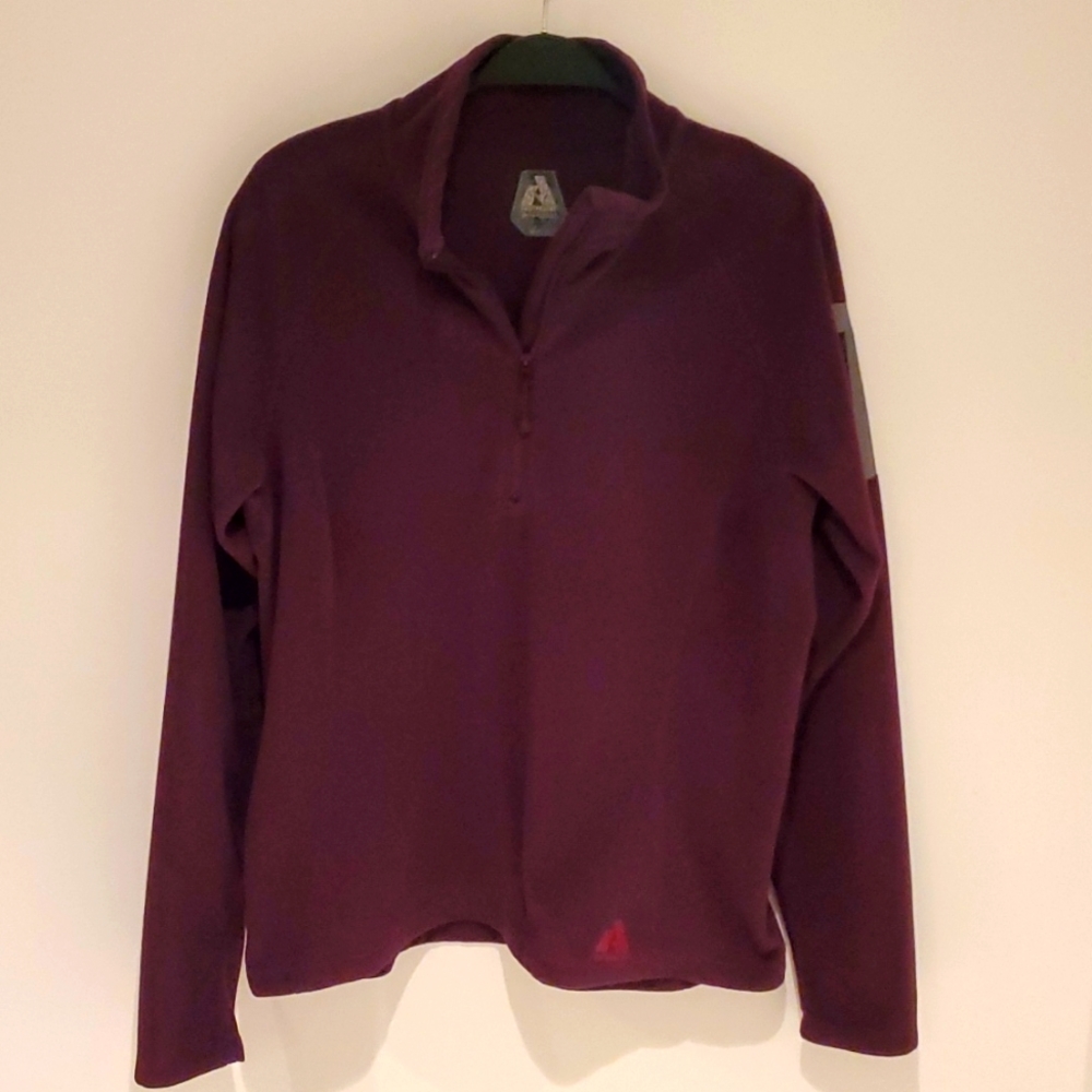 Purple First Ascent 1/4 Zip Fleece